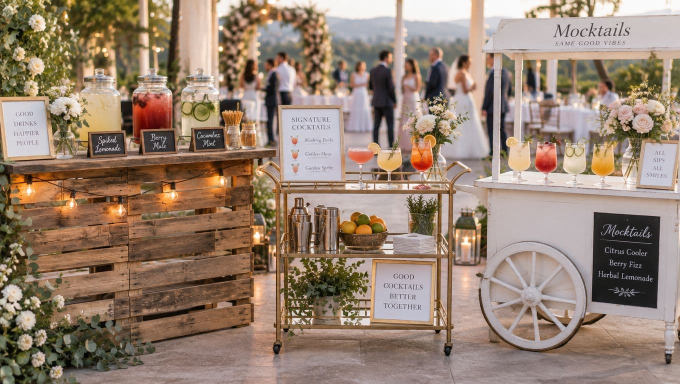 10 Wedding Bar Ideas for a Memorable Reception
