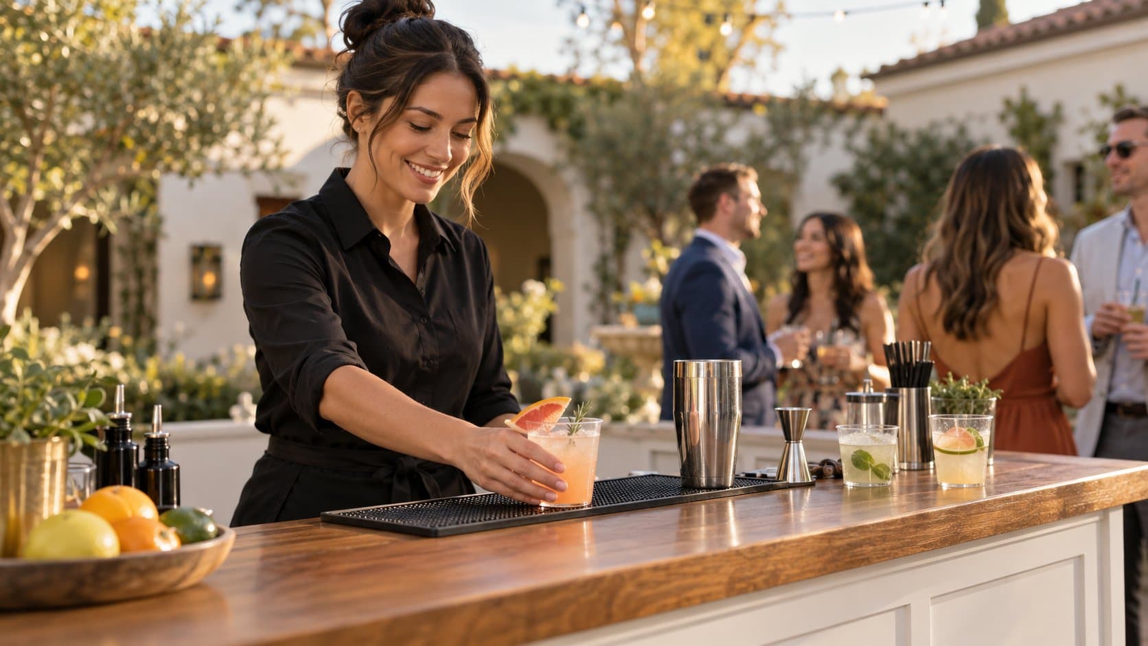 Event Bartending Service in Orange County: What to Expect