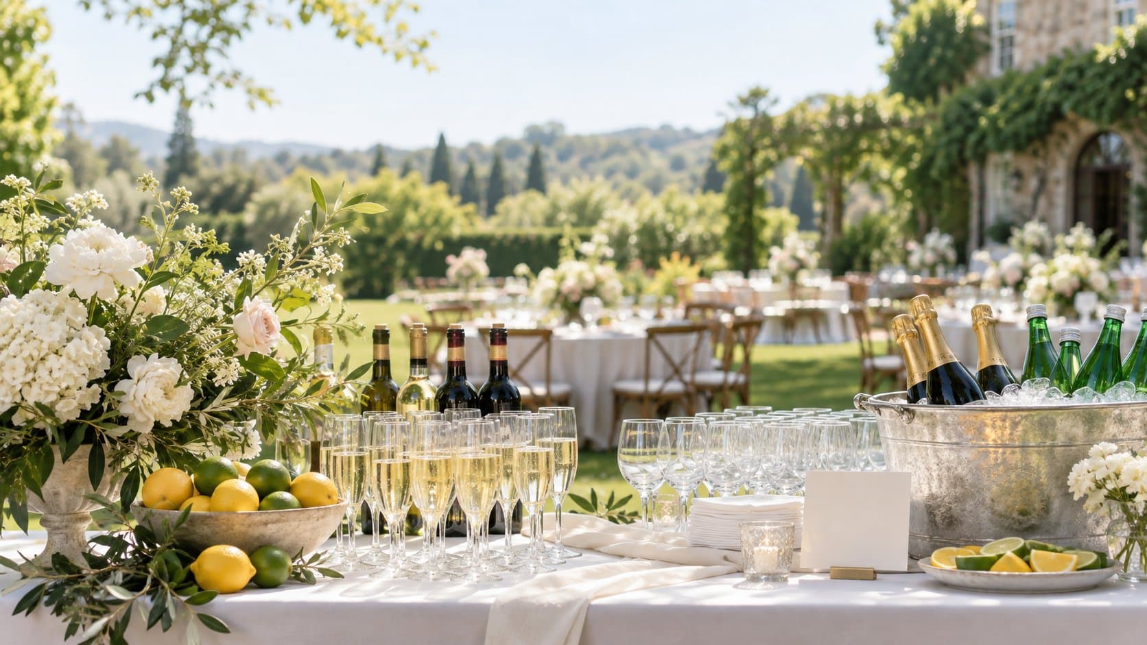 How to Calculate Alcohol for a Wedding