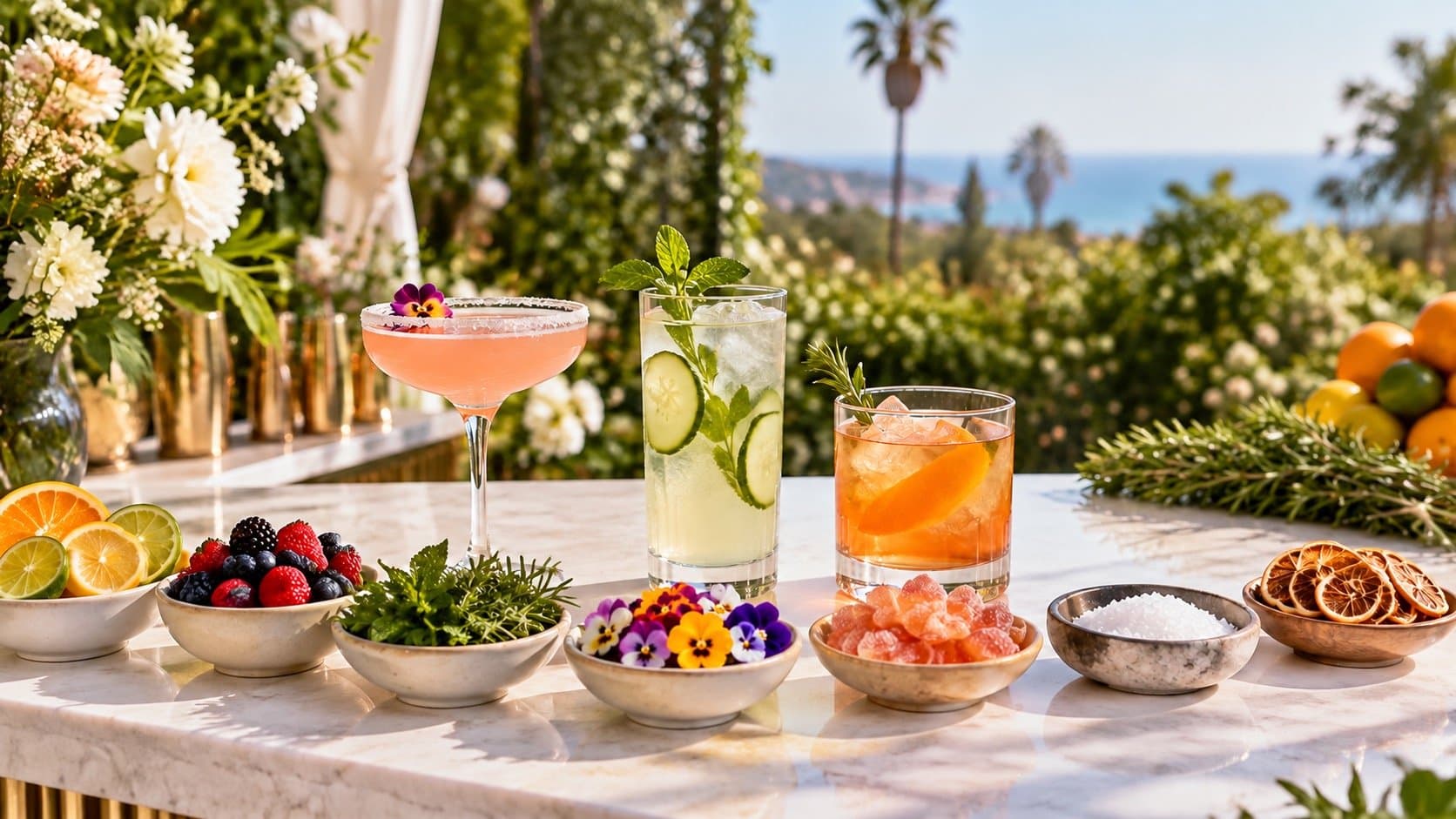 Cocktail Garnishes List: 8 Ideas for Your Event