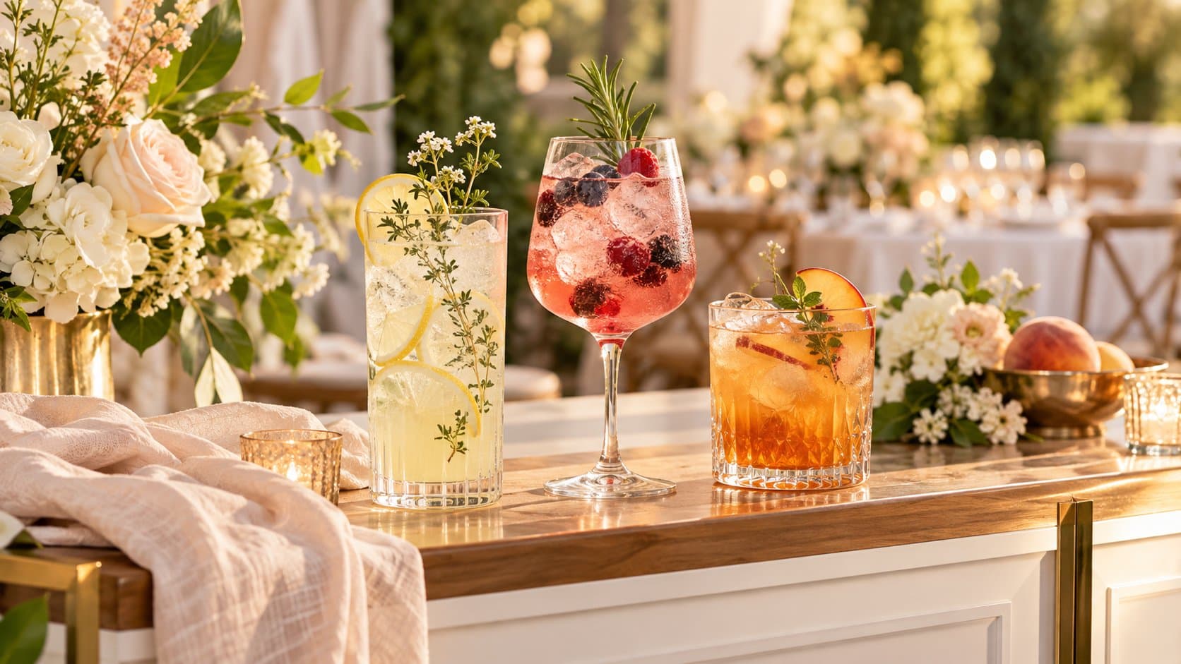 Non-Alcoholic Wedding Drinks: 8 Elegant Ideas